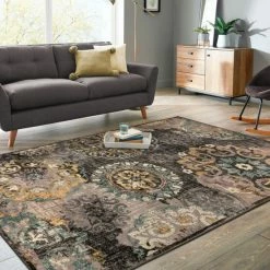Cheapest 🔔 Miranda Haus Candler Area Rug Charcoal 🎁 -Miranda Haus Shop unnamed file 3553