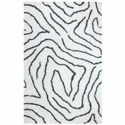 Best deal ✔️ Miranda Haus Carelton Geometric Abstract Indoor Area Rug Collection White/grey ✔️ -Miranda Haus Shop unnamed file 3574