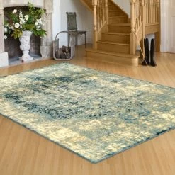 Buy ❤️ Miranda Haus Modern Abstract Medallion Indoor Area Rug Blue ⭐ 16 Buy ❤️ Miranda Haus Modern Abstract Medallion Indoor Area Rug Blue ⭐ -Miranda Haus Shop unnamed file 3647