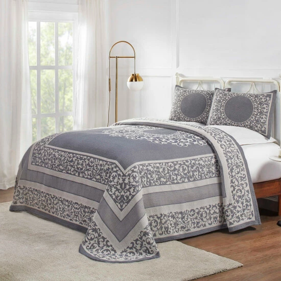 Cheap π Miranda Haus Vintage Mandala Cotton Blend Woven Jacquard Bedspread Set Charcoal π₯° 10 Cheap π Miranda Haus Vintage Mandala Cotton Blend Woven Jacquard Bedspread Set Charcoal π₯° - Image 8
