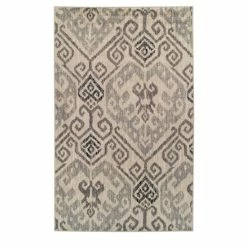 Best Sale 🤩 Miranda Haus Oriental Traditional Damask Polypropylene Indoor Area Rug Light Blue 🛒 -Miranda Haus Shop unnamed file 3699