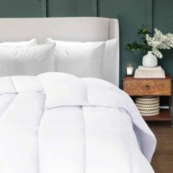 Flash Sale ⌛ Miranda Haus Superior Oversized All Season Down Alternative Reversible Comforter White 🎉 -Miranda Haus Shop unnamed file 37