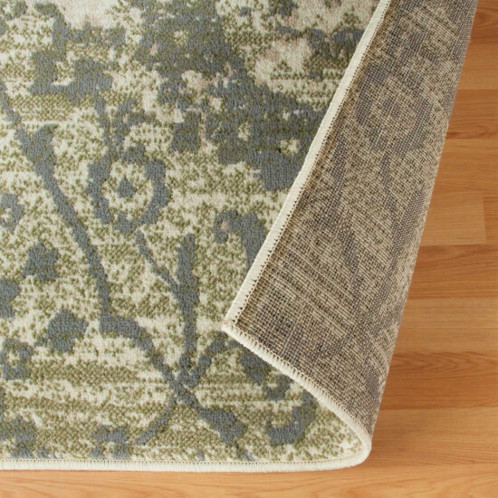 Buy π Miranda Haus Traditional Vintage Floral Polypropylene Indoor Area Rug Ivory π 6 Buy π Miranda Haus Traditional Vintage Floral Polypropylene Indoor Area Rug Ivory π - Image 4