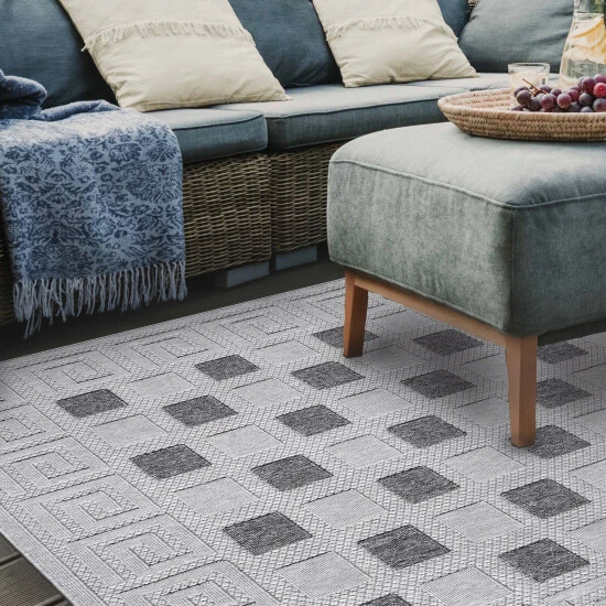 Deals π€© Miranda Haus Modern Geometric Greek Key Indoor/Outdoor Area Rug Cream π 9 Deals π€© Miranda Haus Modern Geometric Greek Key Indoor/Outdoor Area Rug Cream π - Image 7