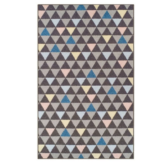 New π₯° Miranda Haus Pastel Aztec Modern Geometric Indoor Area Rug Collection Charcoal 𧨠4 New π₯° Miranda Haus Pastel Aztec Modern Geometric Indoor Area Rug Collection Charcoal 𧨠- Image 2