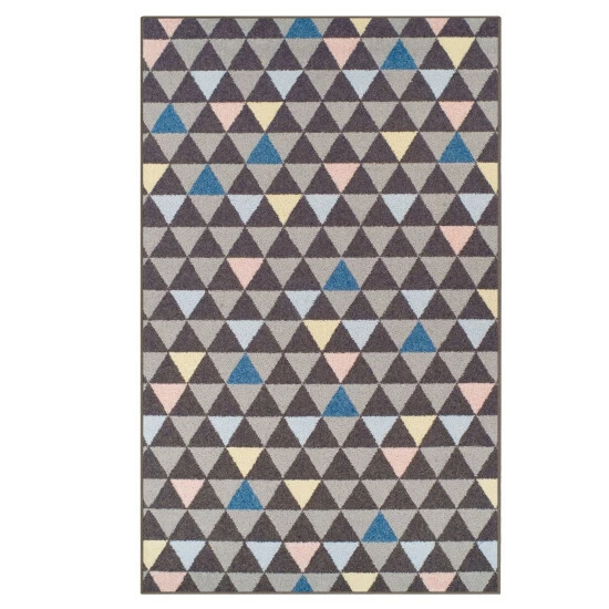 New π₯° Miranda Haus Pastel Aztec Modern Geometric Indoor Area Rug Collection Charcoal 𧨠10 New π₯° Miranda Haus Pastel Aztec Modern Geometric Indoor Area Rug Collection Charcoal 𧨠- Image 8