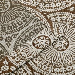 Best reviews of 👏 Miranda Haus Varnie Jacquard Grommet Curtain Panel (Set Of 2) Bronze ⭐ -Miranda Haus Shop unnamed file 3811