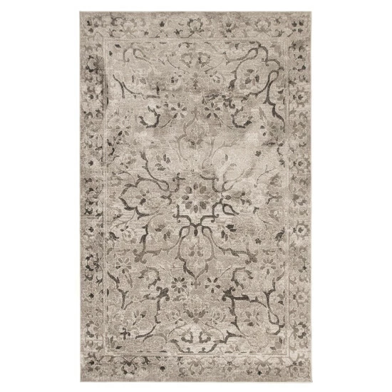Top 10 π₯° Miranda Haus Peoria Modern Floral Area Rug Platinum π 4 Top 10 π₯° Miranda Haus Peoria Modern Floral Area Rug Platinum π - Image 2