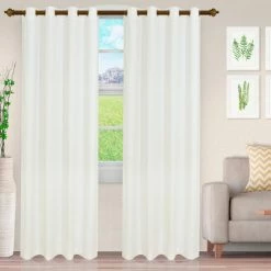 Wholesale ❤️ Miranda Haus Awtry Jacquard Grommet Curtain Panel (Set Of 2) Ivory 🥰 -Miranda Haus Shop unnamed file 3855