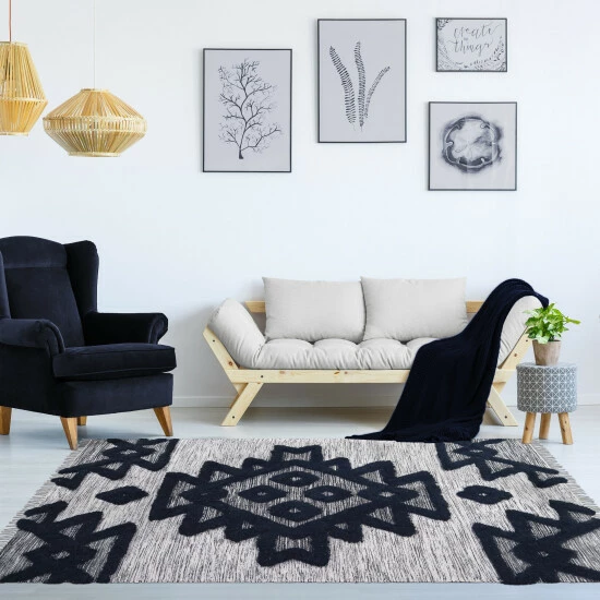 Outlet π Miranda Haus Geometric Bohemian Handmade Wool Indoor Area Rug With Cotton Backing With Fringes Sand-taupe π 3 Outlet π Miranda Haus Geometric Bohemian Handmade Wool Indoor Area Rug With Cotton Backing With Fringes Sand-taupe π