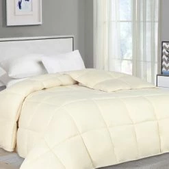Flash Sale ⌛ Miranda Haus Superior Oversized All Season Down Alternative Reversible Comforter White 🎉 -Miranda Haus Shop unnamed file 39