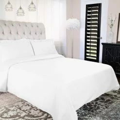 Hot Sale ✨ Miranda Haus 300-Thread Count Cotton Percale Duvet Cover Set Grey ❤️ -Miranda Haus Shop unnamed file 3904