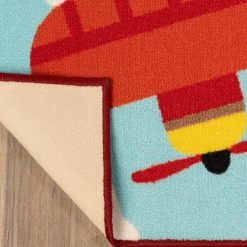 Outlet 🎉 Miranda Haus Non-Slip Marfleet Kids' Washable Indoor Area Rug ❤️ -Miranda Haus Shop unnamed file 3938