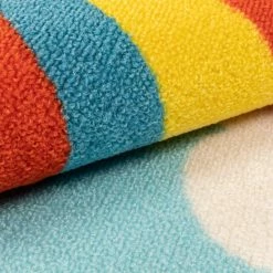 Outlet 🎉 Miranda Haus Non-Slip Marfleet Kids' Washable Indoor Area Rug ❤️ -Miranda Haus Shop unnamed file 3939