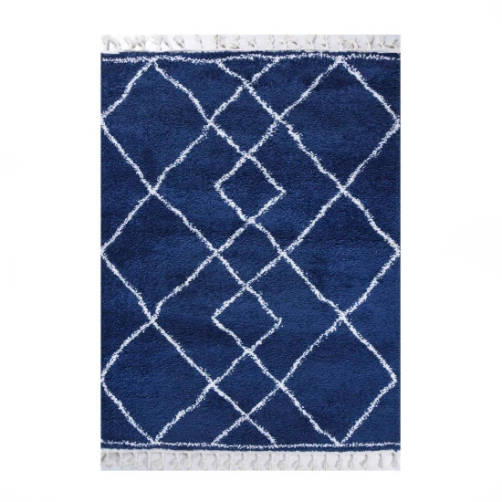 Cheapest π Miranda Haus Boho Geometric Diamonds Indoor Plush Shag Area Rug With Tassels Cream/black π 4 Cheapest π Miranda Haus Boho Geometric Diamonds Indoor Plush Shag Area Rug With Tassels Cream/black π - Image 2