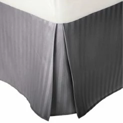 Budget ⌛ Miranda Haus Telesco Microfiber 15-inch Drop Bedskirt Pink 🎉