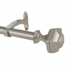 Cheapest 🎁 Adjustable 3/4" Diameter Satin Silver Curtain Rod By Miranda Haus ⭐ -Miranda Haus Shop unnamed file 4046