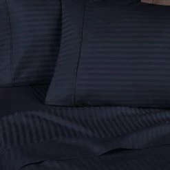 Best Pirce 🤩 Egyptian Cotton 300 Thread Count Stripe Deep Pocket 4 Piece Bed Sheet Set By Miranda Haus Lavender 🥰 -Miranda Haus Shop unnamed file 4057