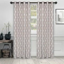 Hot Sale 😍 Miranda Haus Venetian Damask Embroidered Jacquard Curtain Set Ivory 🥰 -Miranda Haus Shop unnamed file 408