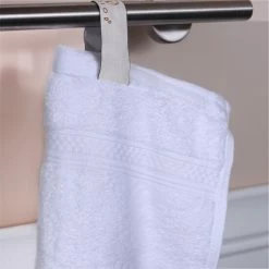 Brand new ⭐ Miranda Haus 2 Piece Bath Towel And 6 Piece Hand Towel Set, Rayon From Bamboo And Cotton White 🛒 -Miranda Haus Shop unnamed file 4097