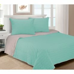 Top 10 🌟 Miranda Haus Cairo Reversible Cotton Quilt Set Light Blue ✔️ -Miranda Haus Shop unnamed file 4103