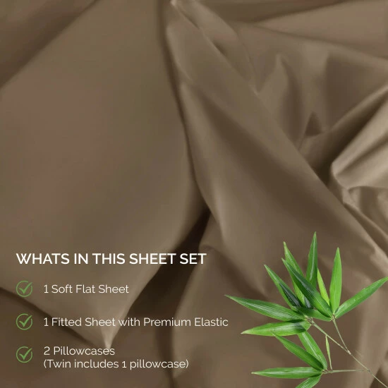 Best Pirce ๐งจ Miranda Haus 300-Thread Count Rayon From Bamboo Solid Bed Sheet Set Smoke Blue ๐ 9 Best Pirce ๐งจ Miranda Haus 300-Thread Count Rayon From Bamboo Solid Bed Sheet Set Smoke Blue ๐ - Image 7