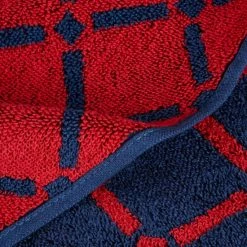 Outlet 😍 Miranda Haus Reversible Diamond 100% Cotton Bath Sheet - Set Of 2 Charcoal White 🔥 -Miranda Haus Shop unnamed file 4132