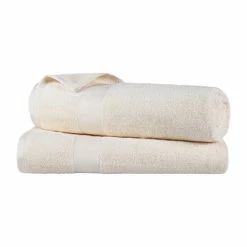 Promo 👍 Miranda Haus Luxury Solid Highly Absorbent Egyptian Cotton 2 Piece Bath Sheet Towel Set Sedona 😉 -Miranda Haus Shop unnamed file 4139