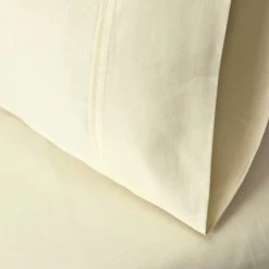 Buy ⭐ Miranda Haus Solid Deep Pocket 300-Thread Count Cotton Sheets Ivory 🎉 -Miranda Haus Shop unnamed file 4160