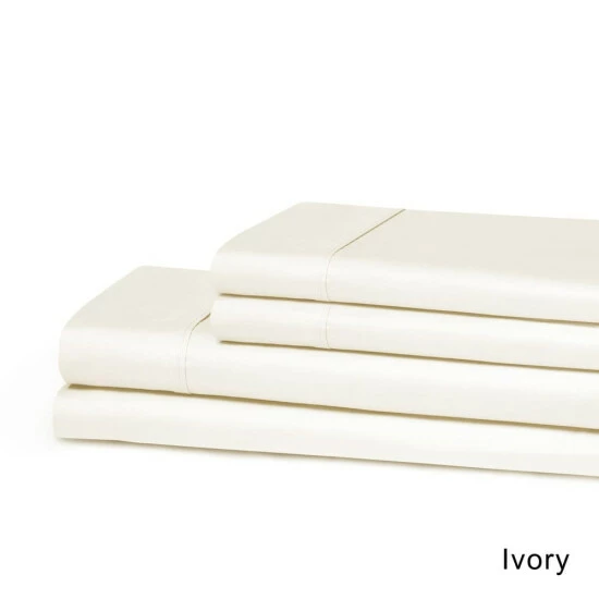 Cheap ๐ฅ 300 Thread Count Cotton Breathable Deep Pocket Solid Bed Sheet Set By Miranda Haus Peach ๐ฅฐ 7 Cheap ๐ฅ 300 Thread Count Cotton Breathable Deep Pocket Solid Bed Sheet Set By Miranda Haus Peach ๐ฅฐ - Image 5