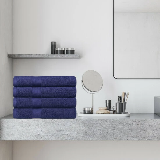 Best Pirce π Miranda Haus Luxury Solid Highly Absorbent Egyptian Cotton 4 Piece Bath Towel Set White β€οΈ 9 Best Pirce π Miranda Haus Luxury Solid Highly Absorbent Egyptian Cotton 4 Piece Bath Towel Set White β€οΈ - Image 7