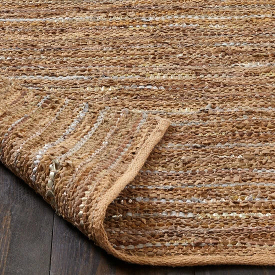 New π Miranda Haus Enisle Hand-woven Leather And Cotton Area Rug Steel Blue β¨ 9 New π Miranda Haus Enisle Hand-woven Leather And Cotton Area Rug Steel Blue β¨ - Image 7