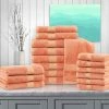 Budget 💯 Miranda Haus 18-pc. Rayon From Bamboo And Cotton Towel Set Salmon ⭐ -Miranda Haus Shop unnamed file 4297