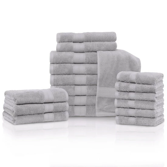 Budget 💯 Miranda Haus 18-pc. Rayon From Bamboo And Cotton Towel Set Salmon ⭐ 4 Budget 💯 Miranda Haus 18-pc. Rayon From Bamboo And Cotton Towel Set Salmon ⭐ - Image 2