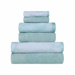 Wholesale 🔔 Miranda Haus Cotton Quick-Drying 6-Piece Solid And Marble Towel Set Terra Cotta 😍 -Miranda Haus Shop unnamed file 4381