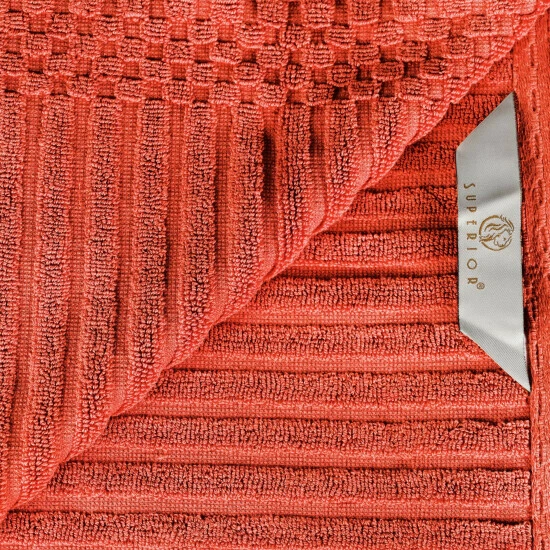 Buy π Miranda Haus 100% Cotton 4-Piece Ultra Absorbent Textured Hand Towel Set - Hand Towel Navy Blue β 8 Buy π Miranda Haus 100% Cotton 4-Piece Ultra Absorbent Textured Hand Towel Set - Hand Towel Navy Blue β - Image 6