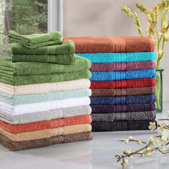 Flash Sale ๐ฅฐ Miranda Haus Eco Friendly Cotton Soft And Absorbent 6-piece Towel Set Coffee โ๏ธ 3 Flash Sale ๐ฅฐ Miranda Haus Eco Friendly Cotton Soft And Absorbent 6-piece Towel Set Coffee โ๏ธ