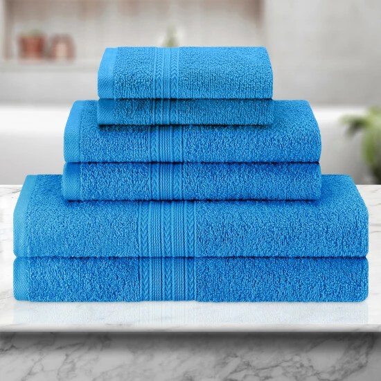 Flash Sale ๐ฅฐ Miranda Haus Eco Friendly Cotton Soft And Absorbent 6-piece Towel Set Coffee โ๏ธ 4 Flash Sale ๐ฅฐ Miranda Haus Eco Friendly Cotton Soft And Absorbent 6-piece Towel Set Coffee โ๏ธ - Image 2
