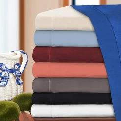 Hot Sale ✨ Miranda Haus Modal 300-Thread Count Solid Duvet Cover Set Ivory 🎉