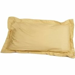 Outlet 🌟 Miranda Hause Freddie Stripe Cotton Sateen Pillowcases Taupe 🛒