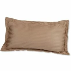 Outlet 🌟 Miranda Hause Freddie Stripe Cotton Sateen Pillowcases Taupe 🛒 -Miranda Haus Shop unnamed file 4584