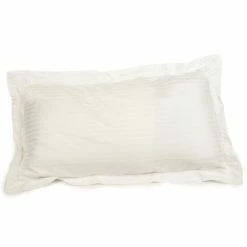 Outlet 🌟 Miranda Hause Freddie Stripe Cotton Sateen Pillowcases Taupe 🛒 -Miranda Haus Shop unnamed file 4585