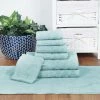 Buy ⭐ Miranda Haus Egyptian Cotton 8 Piece Bath, Hand, And Face Towel Set Aqua ✔️ -Miranda Haus Shop unnamed file 4586