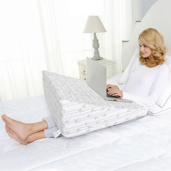 Hot Sale βοΈ Miranda Haus Therapeutic Design Parker Memory Foam Wedge Pillow - White π― 3 Hot Sale βοΈ Miranda Haus Therapeutic Design Parker Memory Foam Wedge Pillow - White π―