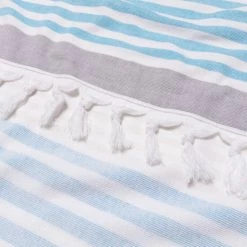 Cheapest 😉 Miranda Haus Roxy Stripe Fouta Beach Towel With Tassels - 35" X 68" Fuschia 🥰 -Miranda Haus Shop unnamed file 4634