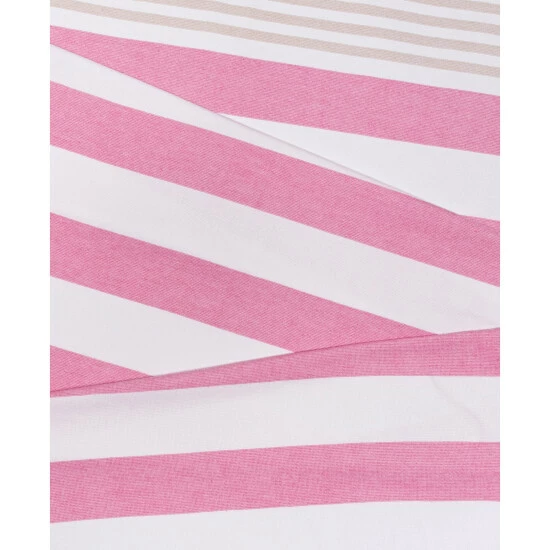 Flash Sale β€οΈ Miranda Haus Bahari Stripe Fouta Beach Towel With Tassels - 35" X 68" Dusky Blue π 6 Flash Sale β€οΈ Miranda Haus Bahari Stripe Fouta Beach Towel With Tassels - 35" X 68" Dusky Blue π - Image 4