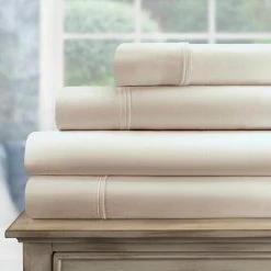 Outlet 🛒 Miranda Haus 700 Thread Count Egyptian Cotton Solid Deep Pocket Sheet Set Grey ✨ -Miranda Haus Shop unnamed file 470