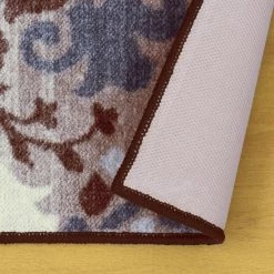 Buy 😀 Miranda Haus Redondo Printed Non-Slip Washable Indoor Area Rug Grey 👍 -Miranda Haus Shop unnamed file 488