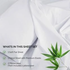 Brand new 🔥 Miranda Haus Rayon From Bamboo Deep Pocket Sheet Set Sage 🔥 -Miranda Haus Shop unnamed file 526