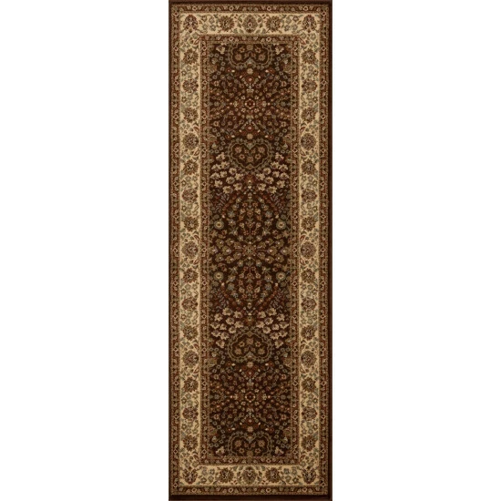 New π€© Miranda Haus Traditional Oriental Floral Power-Loomed Indoor Area Rug Taupe π€© 4 New π€© Miranda Haus Traditional Oriental Floral Power-Loomed Indoor Area Rug Taupe π€© - Image 2